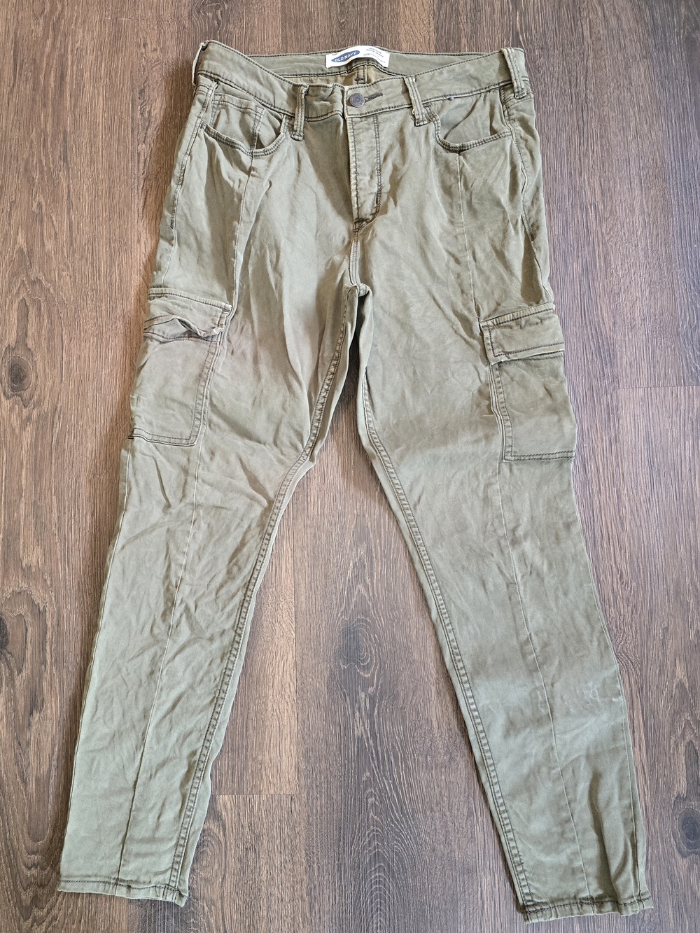 Women's Olive Cargo Pants